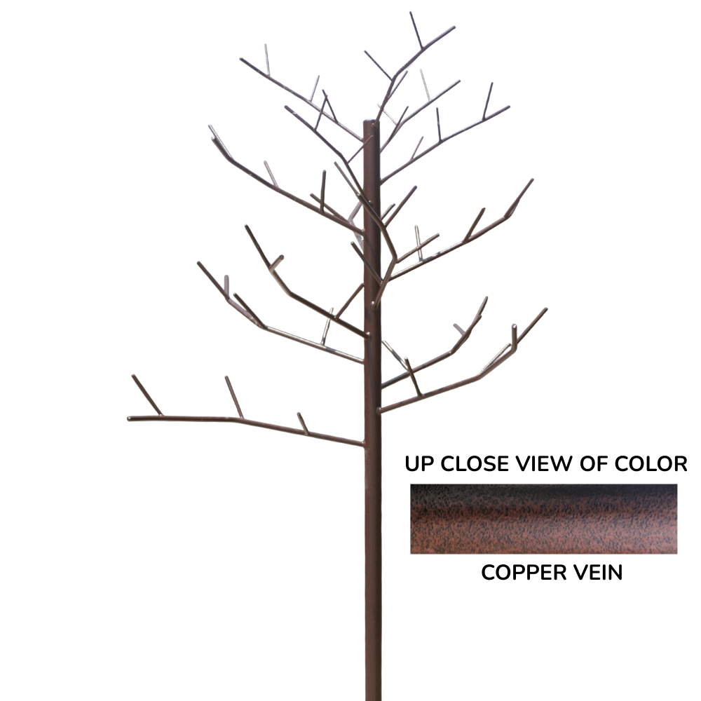 Decorative Multi-Feeder tree in brown color