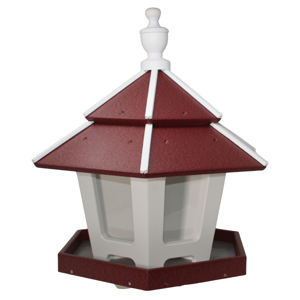 Majestic Gazebo Bird Feeder – 3 Compartment Design