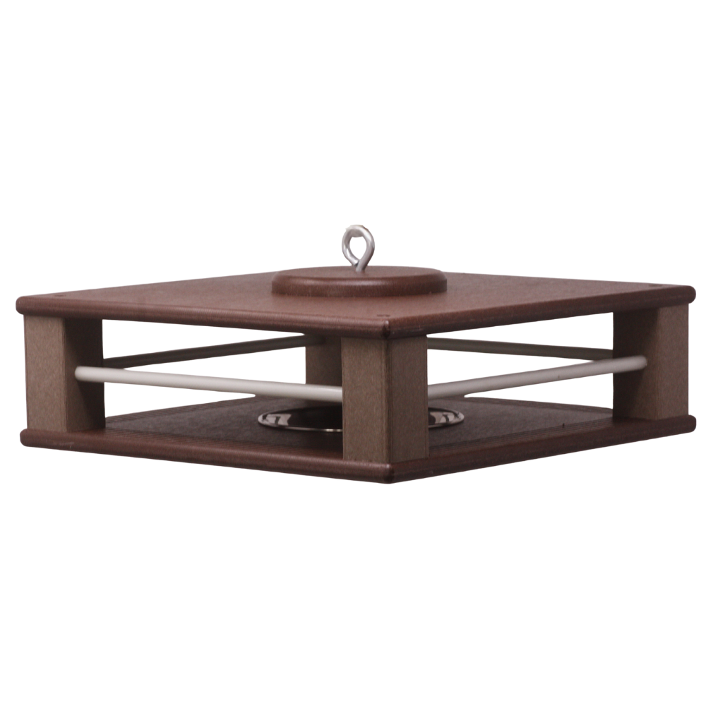 Gilbertson brown feeder on white  background