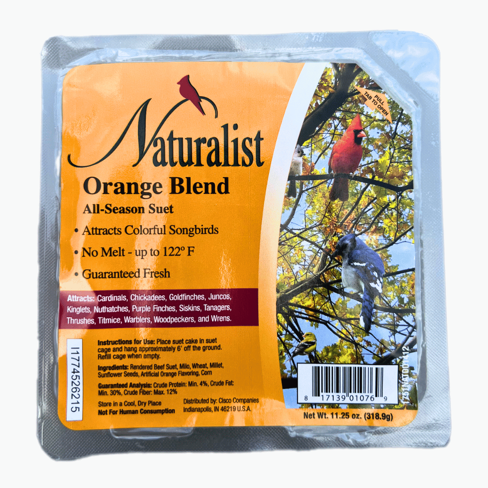 Naturalist Orange Blend Suet Cake