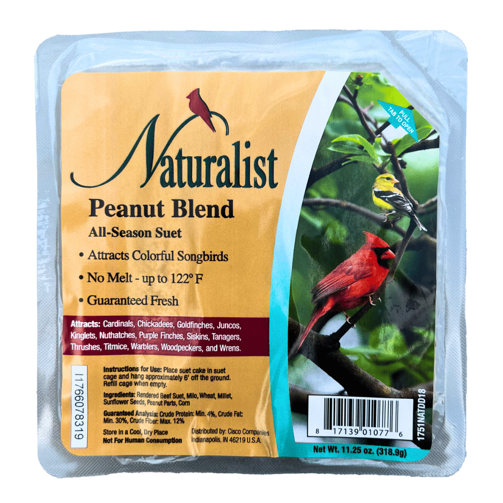 Naturalist Peanut Blend Suet Cake