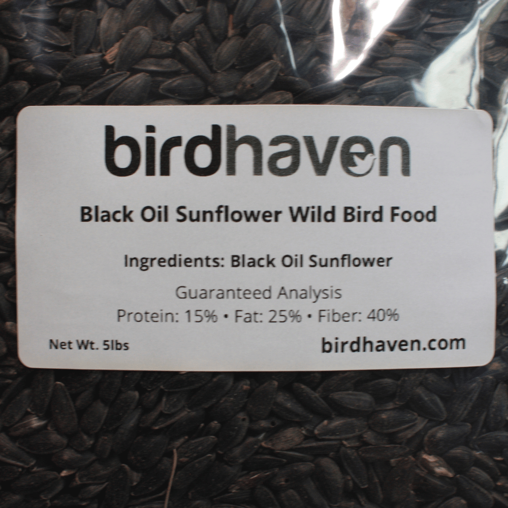 Black Oil Sunflower Wild Bird Food