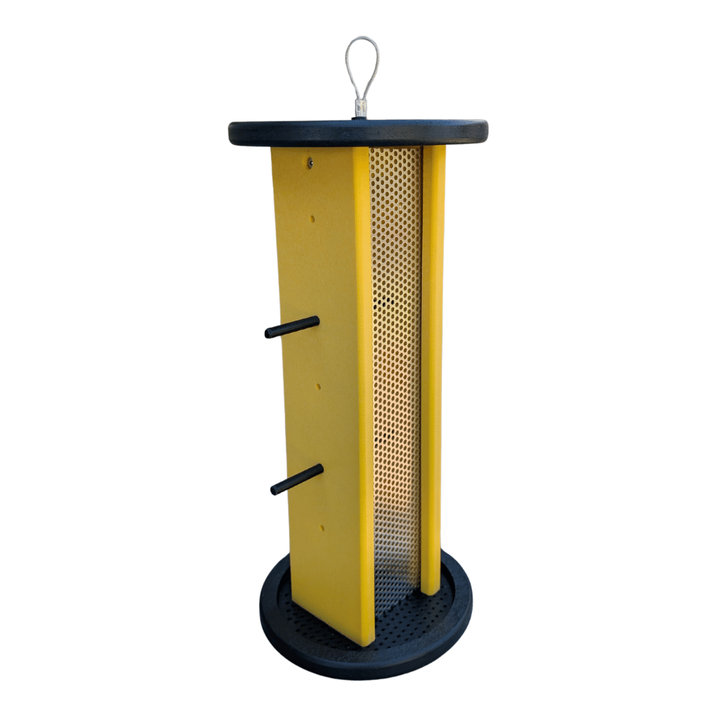 EcoPerch™ Mesh Finch Feeder with Seed Tray