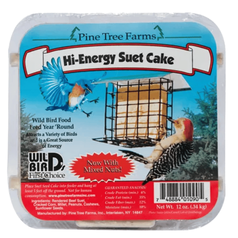 Pine Tree Farms High Energy Suet Cake 12 oz