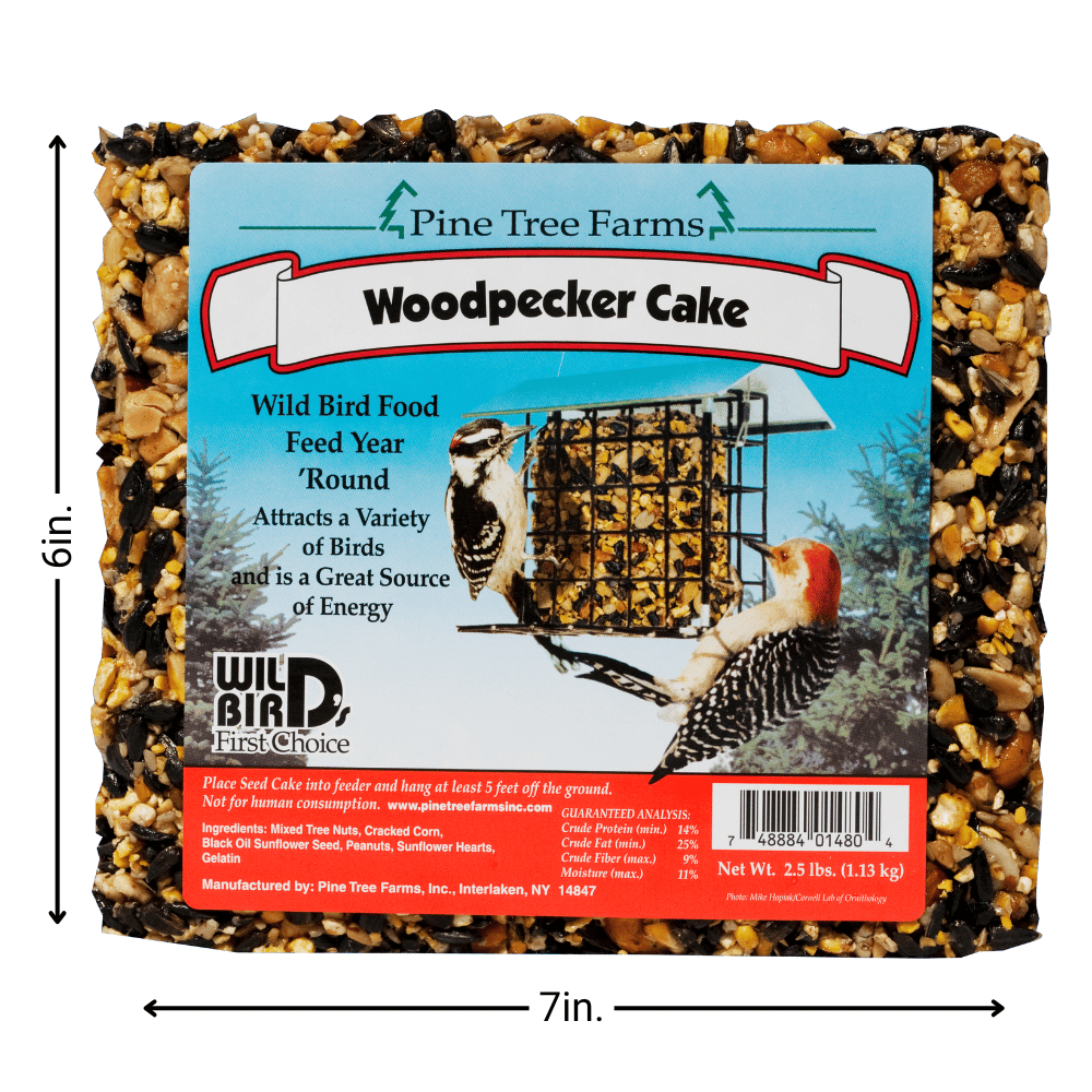 Pine Tree Farms Large Woodpecker Seed Cake 2.5 lbs.