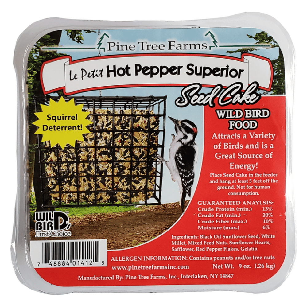 Pine Tree Farms Le Petit Hot Pepper Superior Seed Cake 9 oz