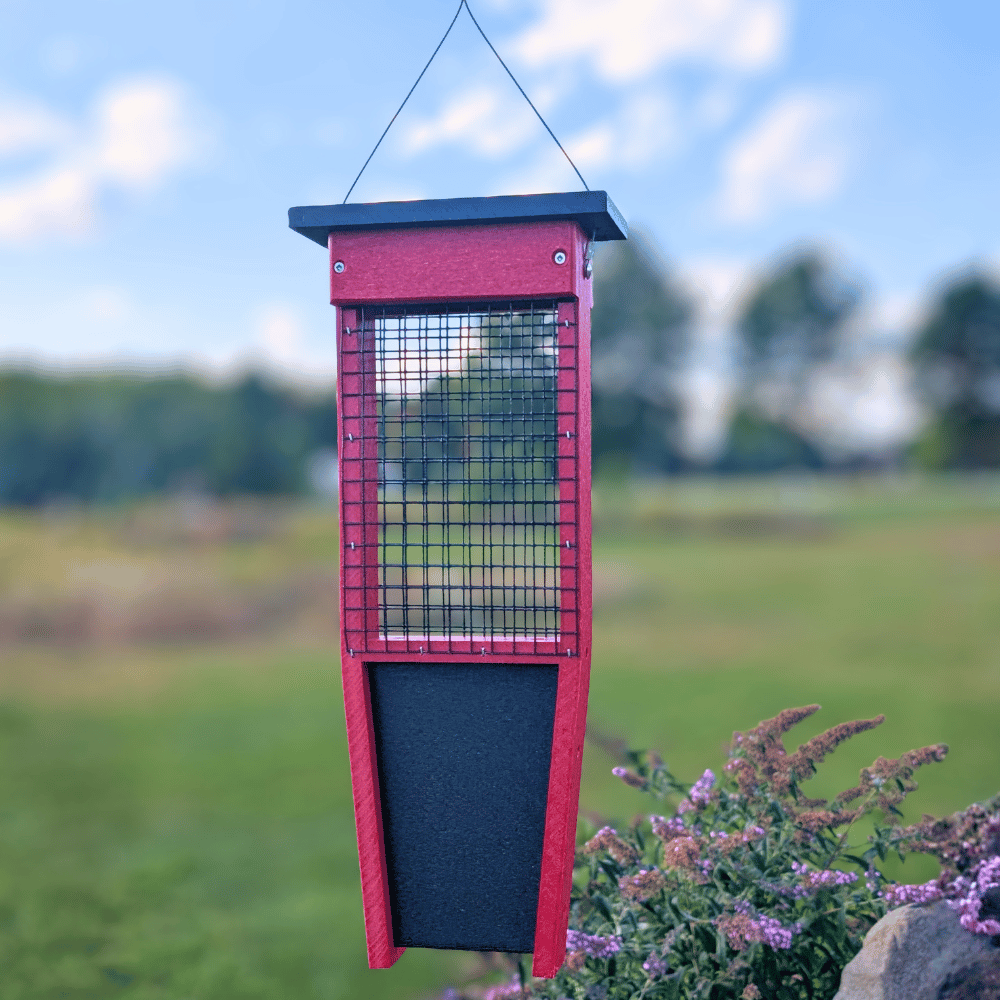 Pileated Woodpecker Double Suet Feeder