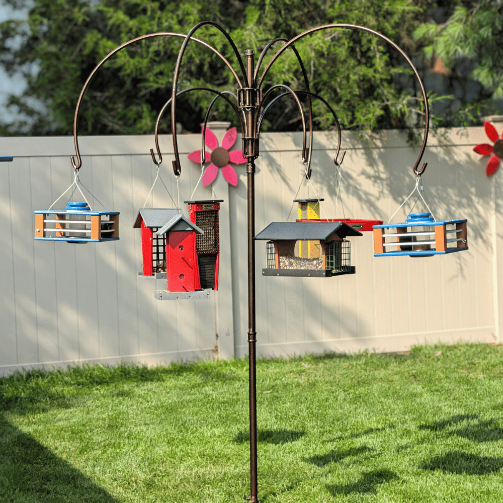 Premium Amish-Made 8-Arm Shepherd’s Hook