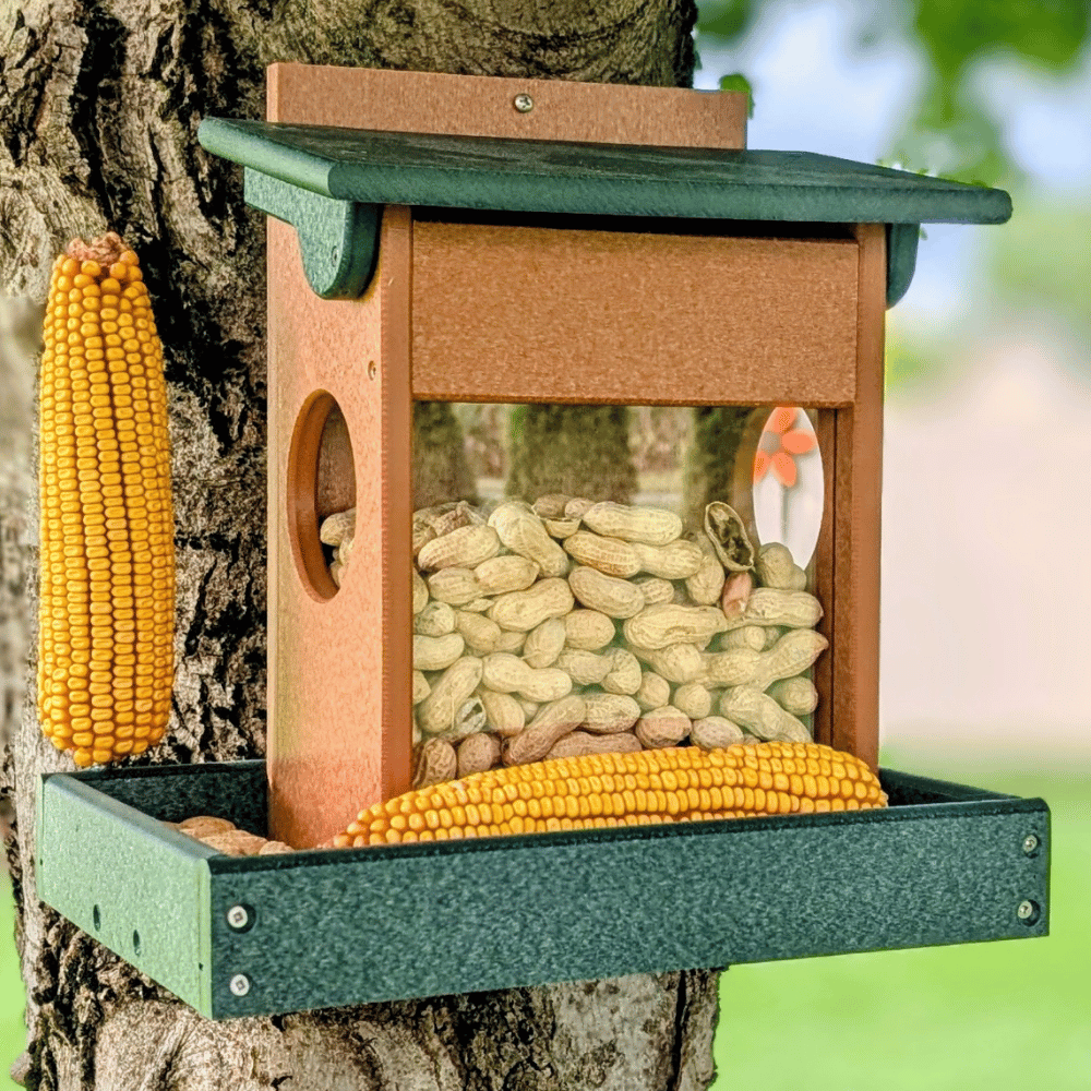 Corn & Peanut Squirrel Feeder