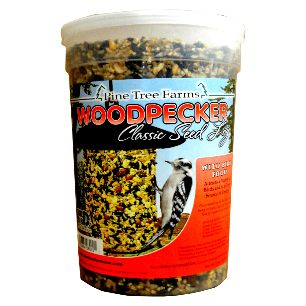 Pine Tree Farms Woodpecker Classic Seed Log 76 oz.