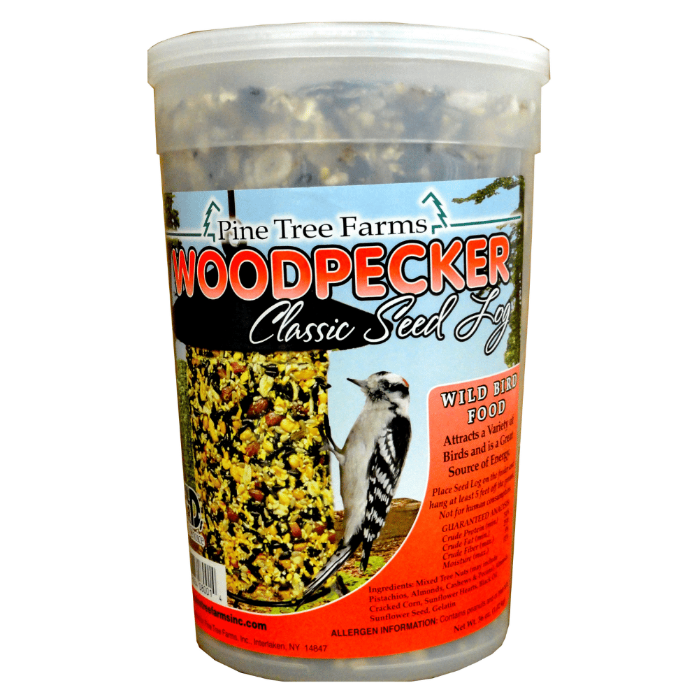 Pine Tree Farms Woodpecker Classic Seed Log 36 oz